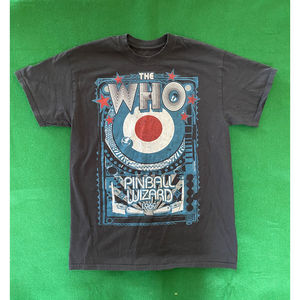 The Who Band Tee Mens Medium Liquid Blue